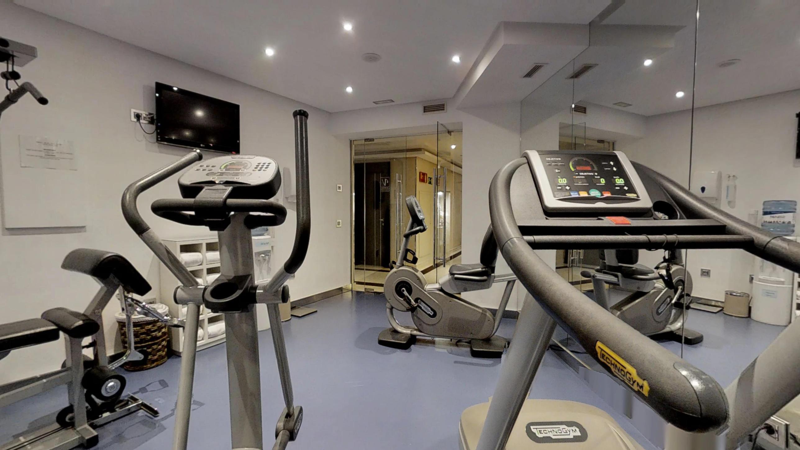 Готель Vincci Seleccion Aleysa Бенальмадена Екстер'єр фото The gym at the hotel
