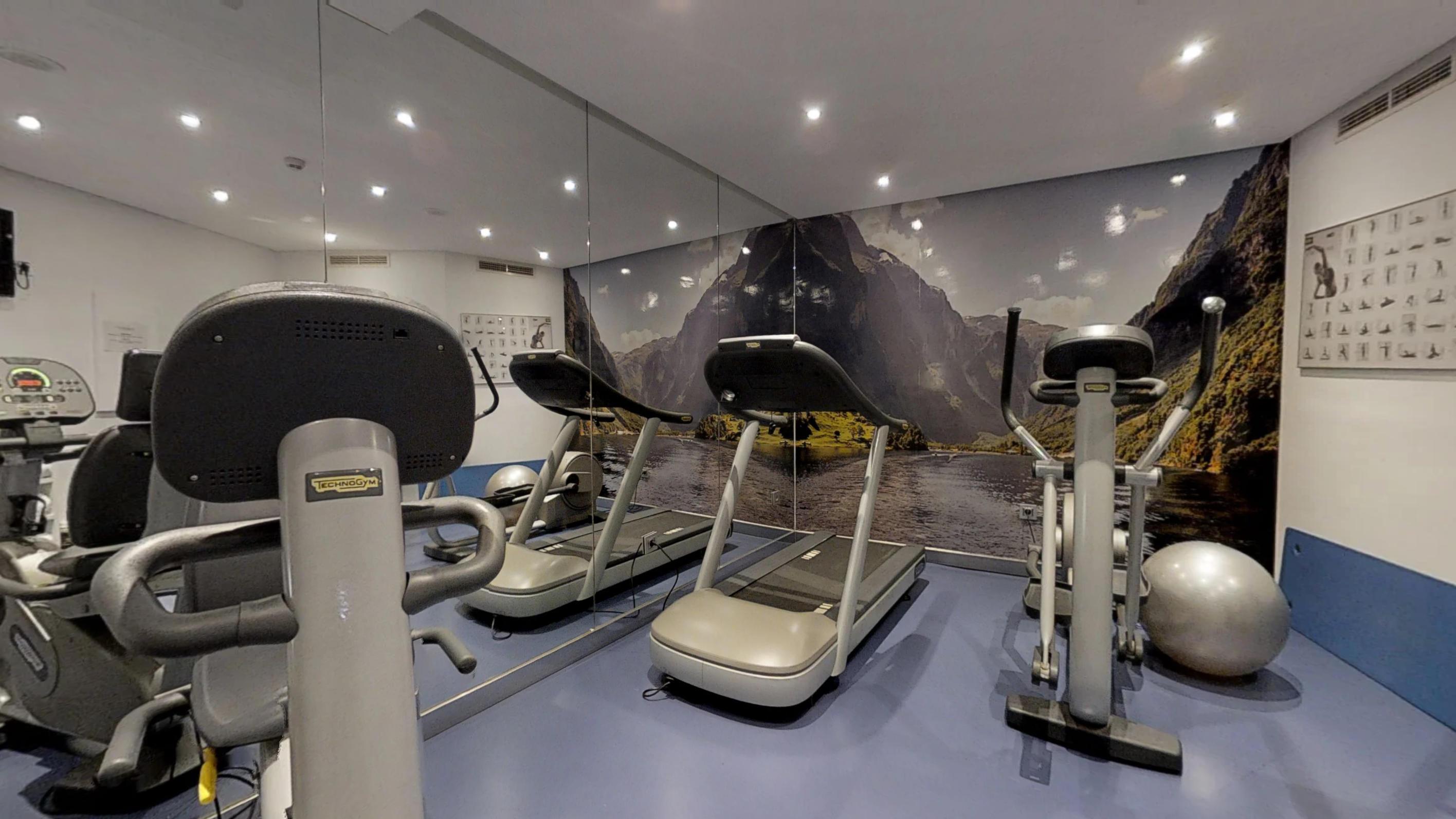 Готель Vincci Seleccion Aleysa Бенальмадена Екстер'єр фото The gym at the hotel
